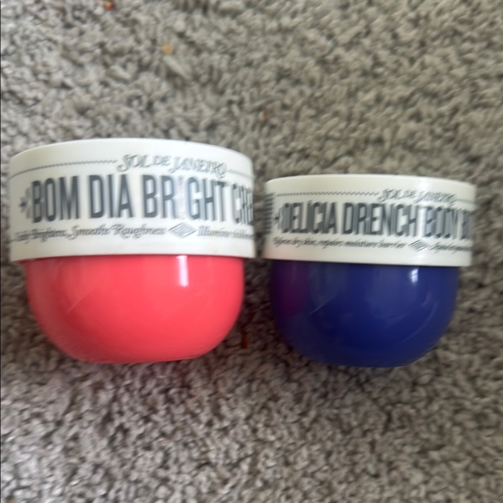 Sol de Janeiro Pink and Blue Moisturizer Duo
